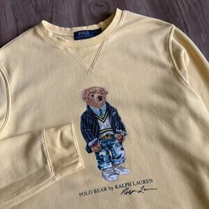 Polo Ralph Lauren Polo Bear Fleece Sweatshirt Men's Size M